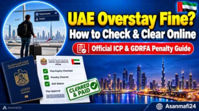 UAE Overstay Fine: How to Check and Clear Visa Penalties Online